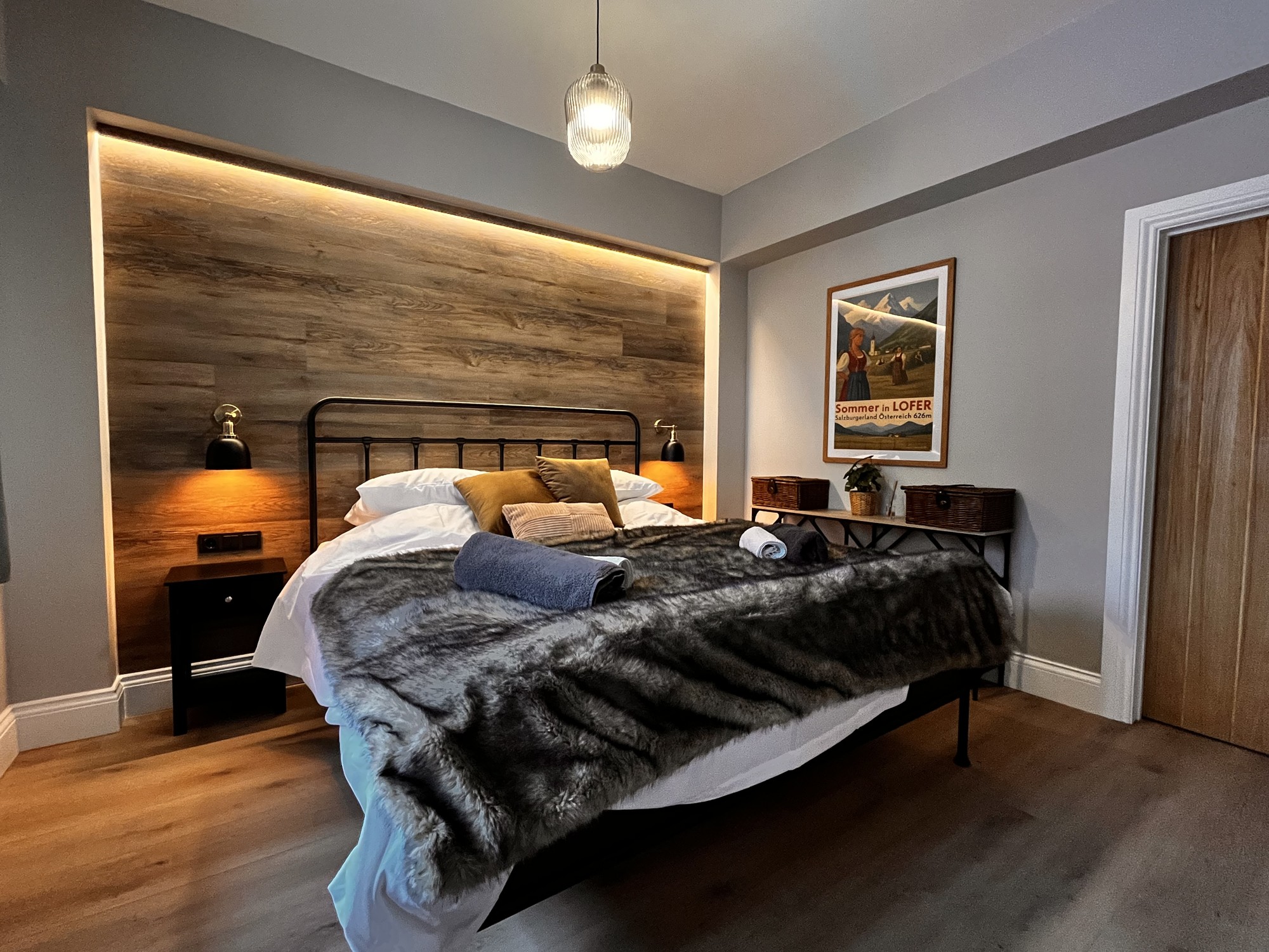 Bedroom 2 with super king bed